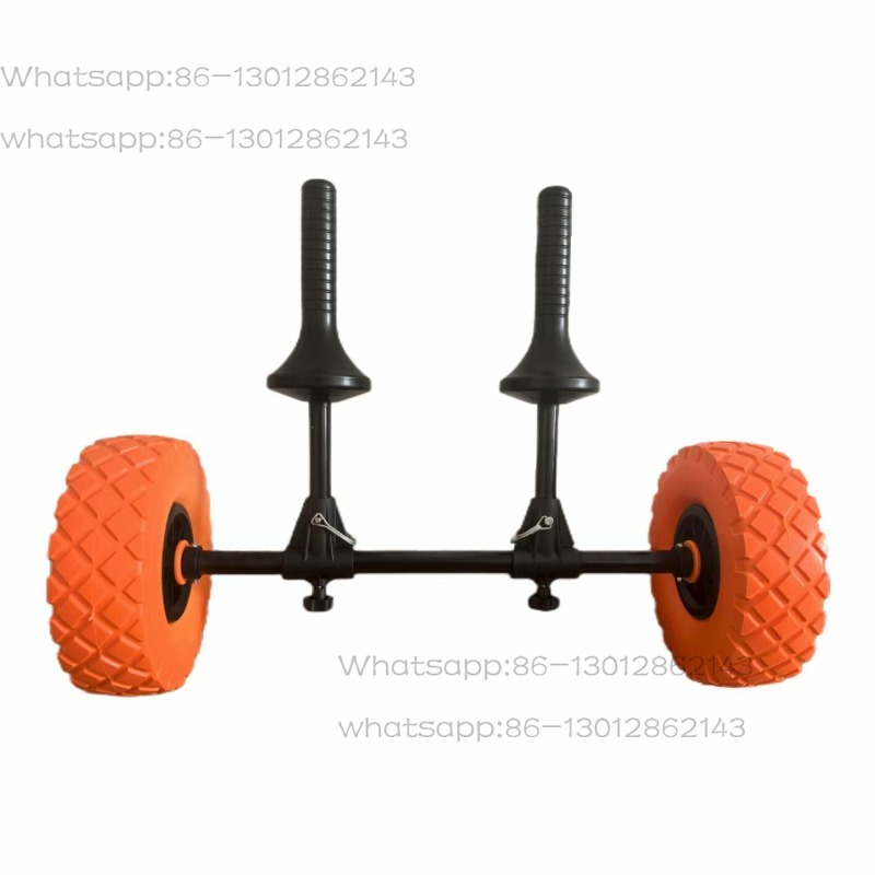 Fishing Kayak Cart - Kajakkar, verstelbare breedte, directe inzet kajakwagen,