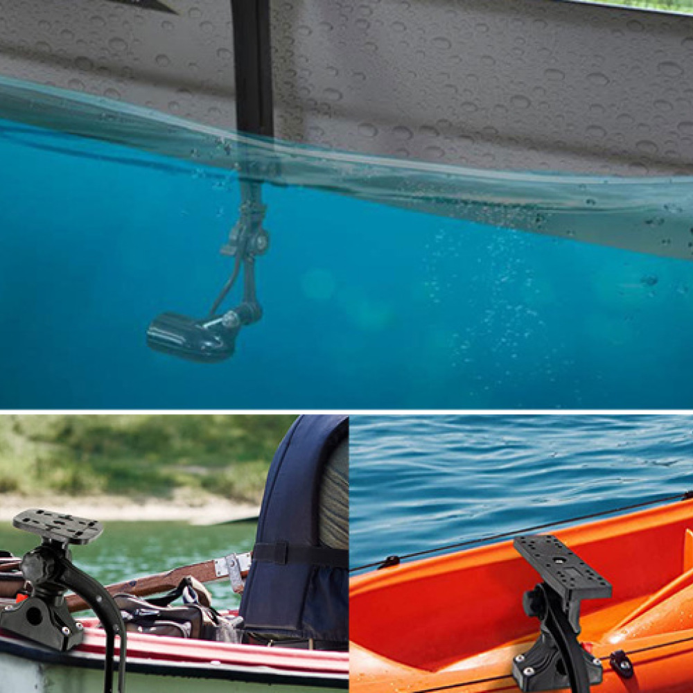 Fishing Kayak Fish Finder Mount - Visboot Fishfinder Ondersteuningsbeugel Draaibare Sonarhouder Verstelbare