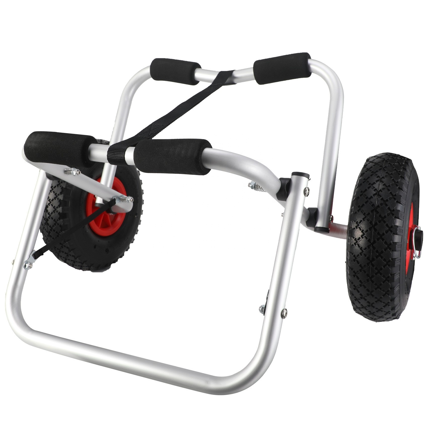 Fishing Kayak Cart - Aluminium opvouwbare kajakkar, draagbaar, verstelbaar, voor