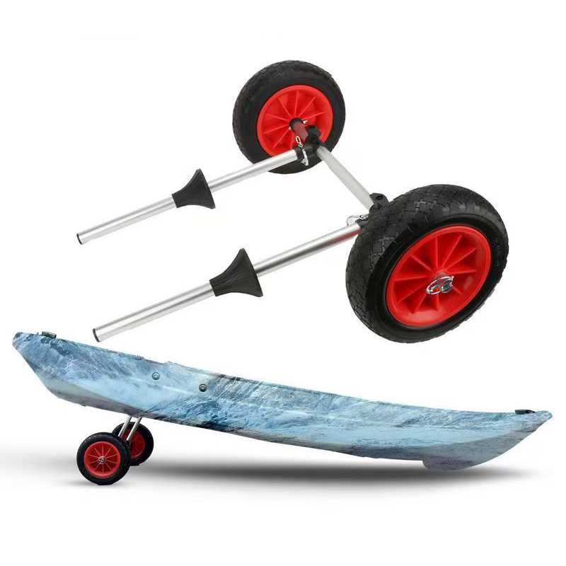 Fishing Kayak Cart - Draagbare kajaktrolley Laadvermogen Opvouwbare kajaktrolley Energiebesparende