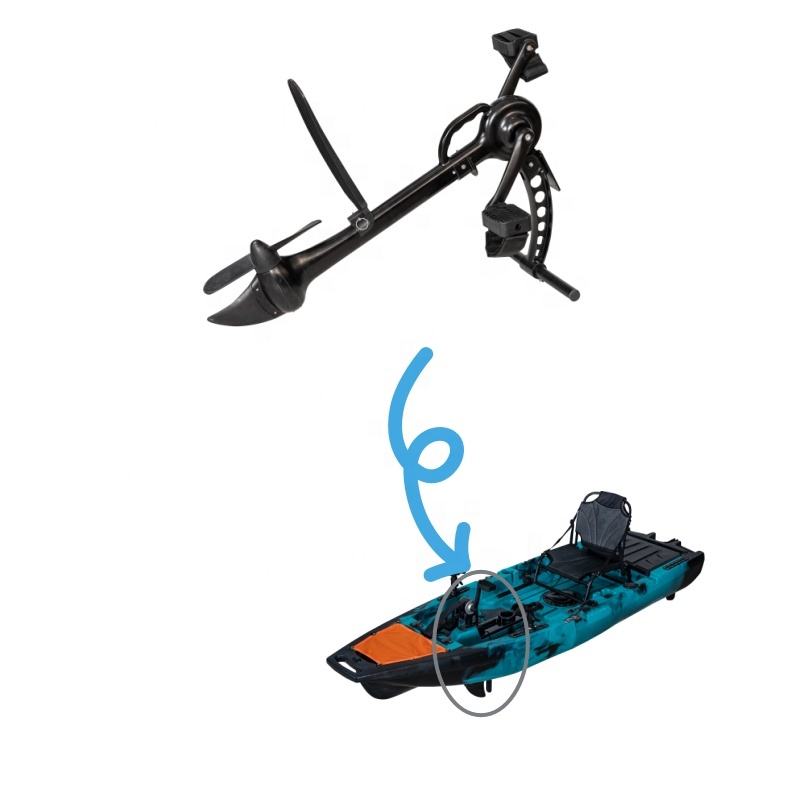 Fishing Kayak Pedal Drive - LSF Goedkope J-11 Aluminium Propeller Pedal