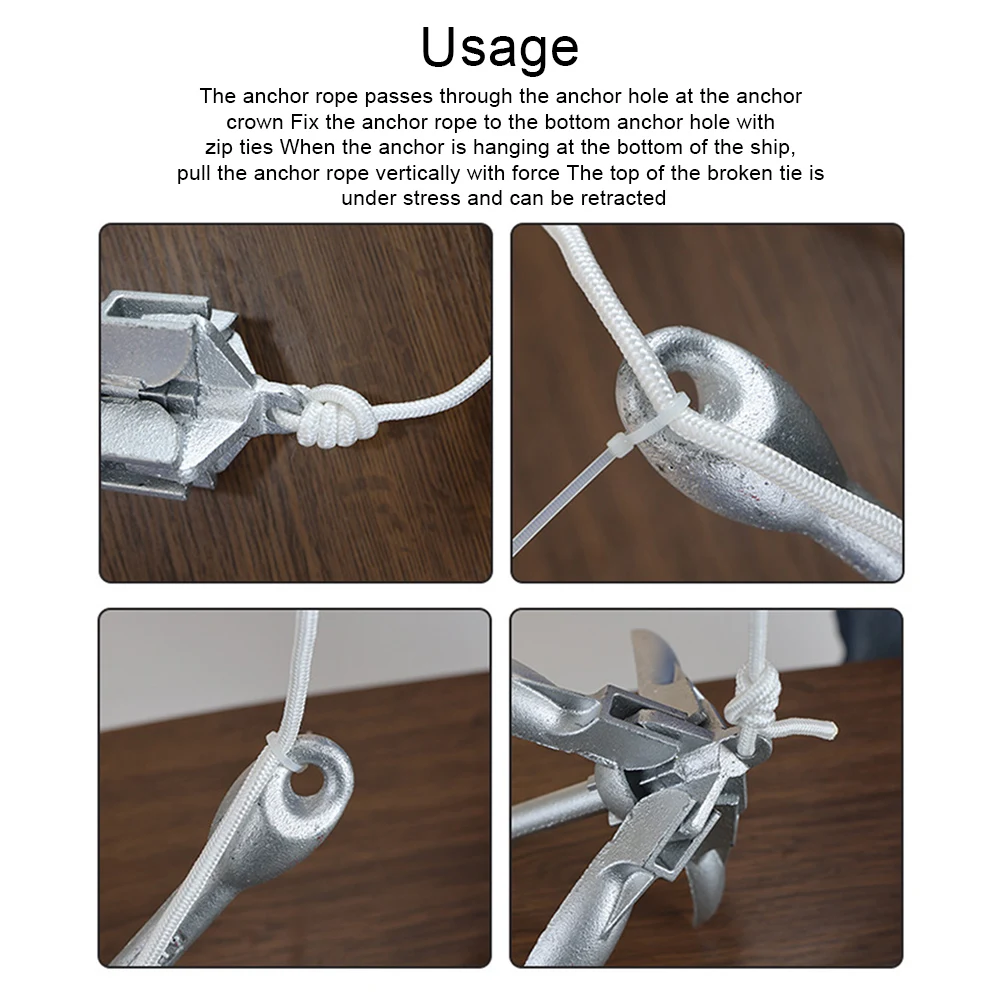 0.7KG 1.5KG RVS Opvouwbare Gra - Fishing Kayak Anchor recensie en prijs