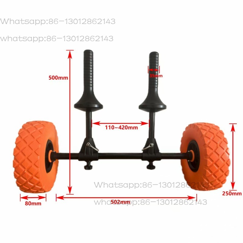 Kajakkar, verstelbare breedte, - Fishing Kayak Cart recensie en prijs