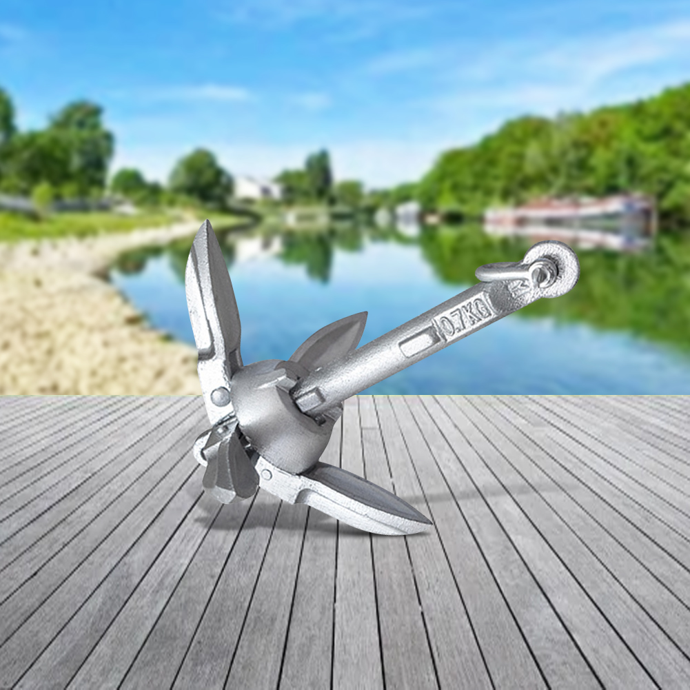 0,7/1,5KG Kajakanker, opvouwba - Fishing Kayak Anchor recensie en prijs