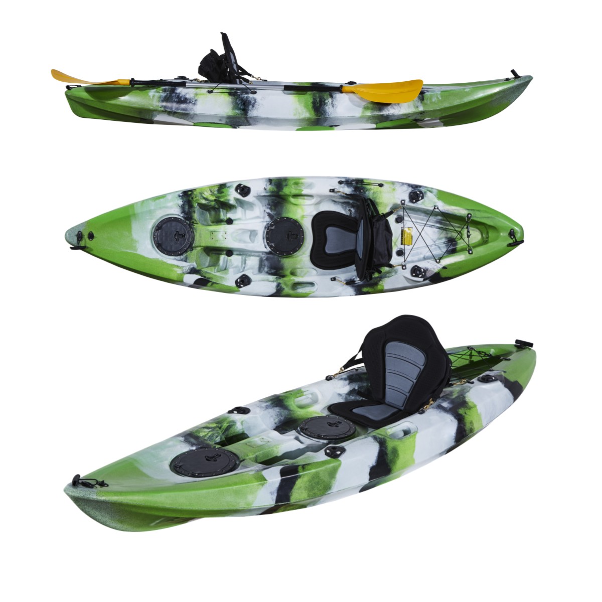 Gemaakt in China Visserskajak  - Fishing Kayak Sit On Top recensie en prijs