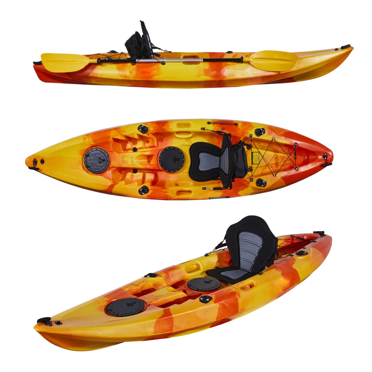 Gemaakt in China Visserskajak  - Fishing Kayak Sit On Top recensie en prijs