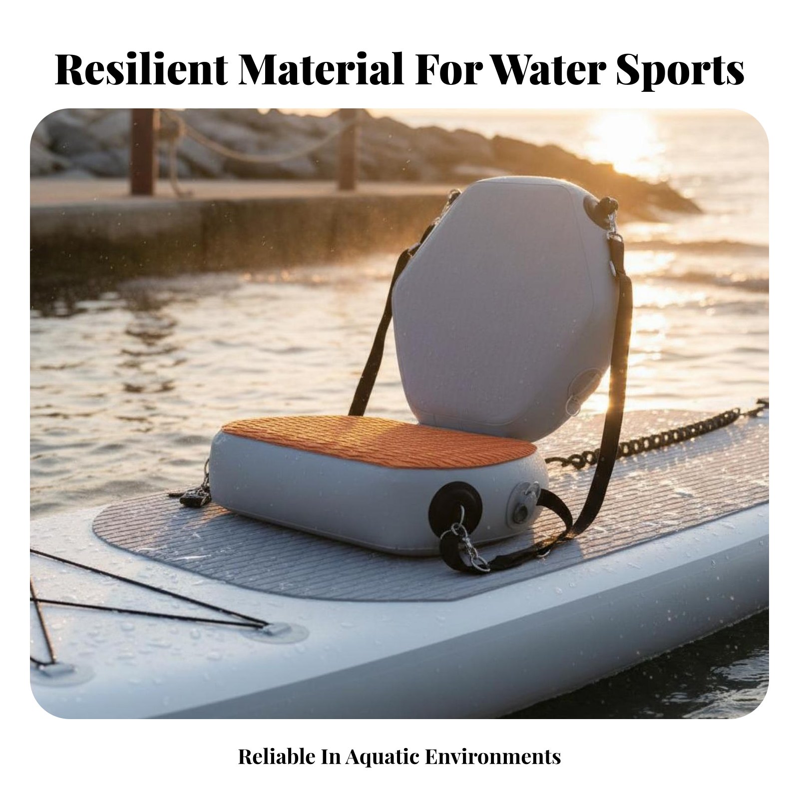 Opblaasbare kajakstoel Slijtva - Fishing Kayak Paddle recensie en prijs