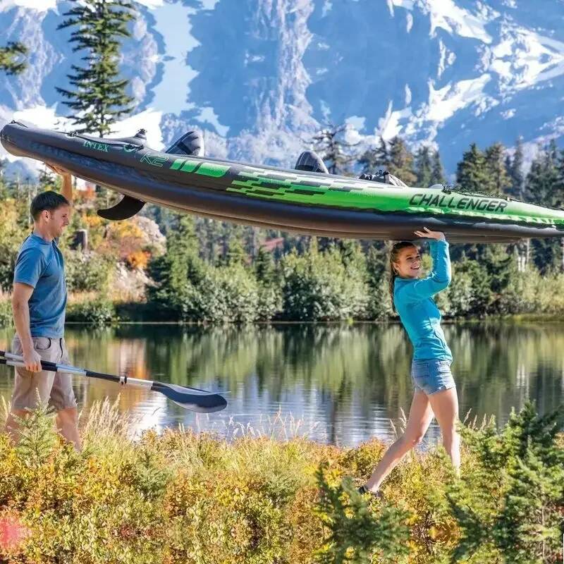 1/2-persoons opblaasbare kajak - Fishing Kayak Seat recensie en prijs