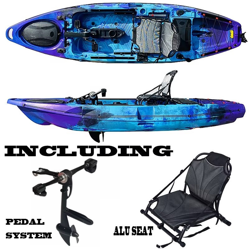 Professionele zit-op-top pedaa - Fishing Kayak Sit On Top recensie en prijs